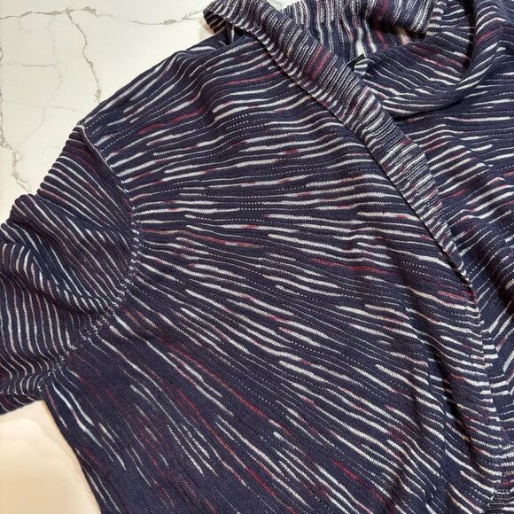 NIC+ZOE | Women’s Star Crossed Linen-Blend Ribbed Open Front Cardigan Sw… - Picture 10 of 13